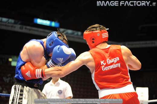 2009-09-05 AIBA World Boxing Championship 1748 - 75kg - Konstantin Buga GER - Mladen Manev BUL